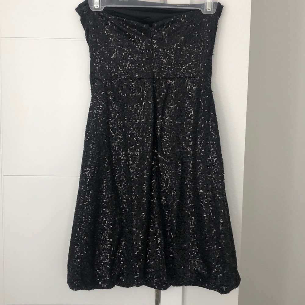 Cache Sequin Strapless Dress - image 2